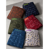 شورت نیم پا مردانه پنبه سوپر طرح دار اعلا 6 عددی